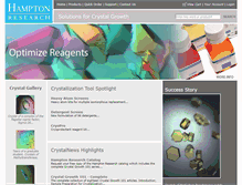 Tablet Screenshot of hamptonresearch.com